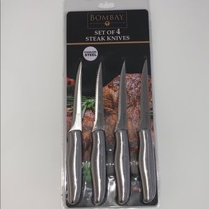 Bombay set of 4 steak knives